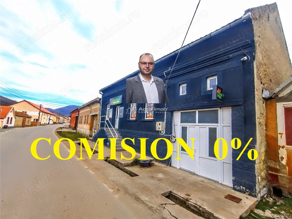 Ciclova, Casa cu Spatiu Comercial la Sosea, ZERO COMISION
