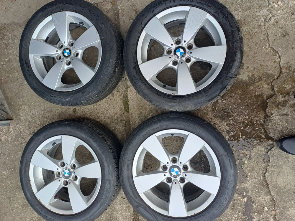 Jante BMW R17 5x120 cu anvelope vară 