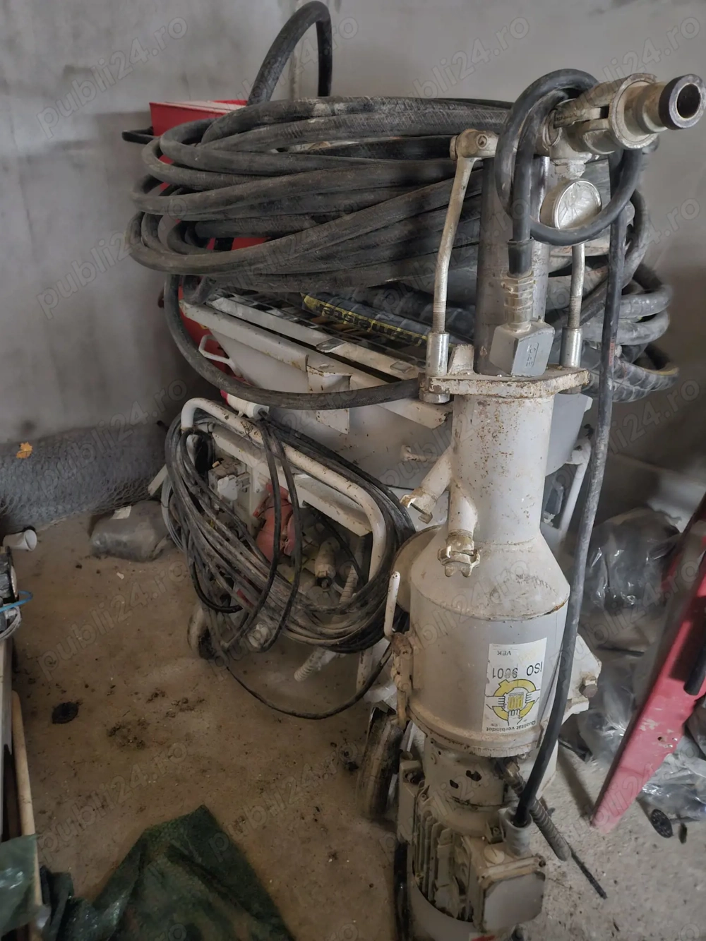 Pompa tencuit mecanizata puztmaister mp25