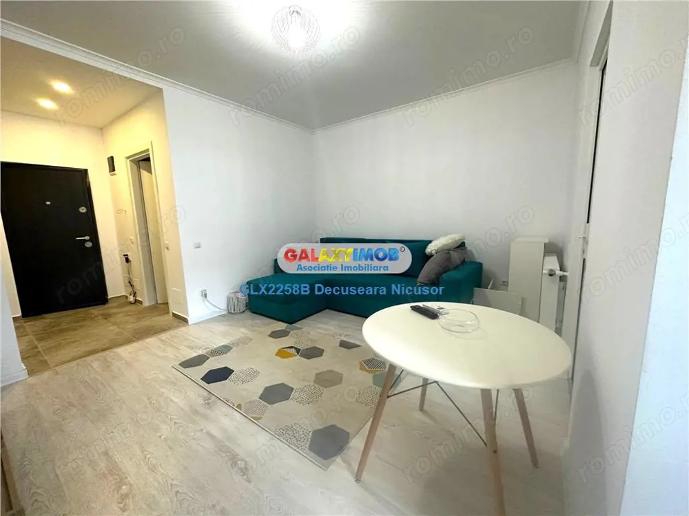 Garsoniera mobilata utilata Militari Residence,  300 Euro