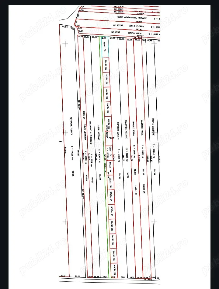 Direct proprietar vand 17 loturi teren intravilan in Darza Dambovita
