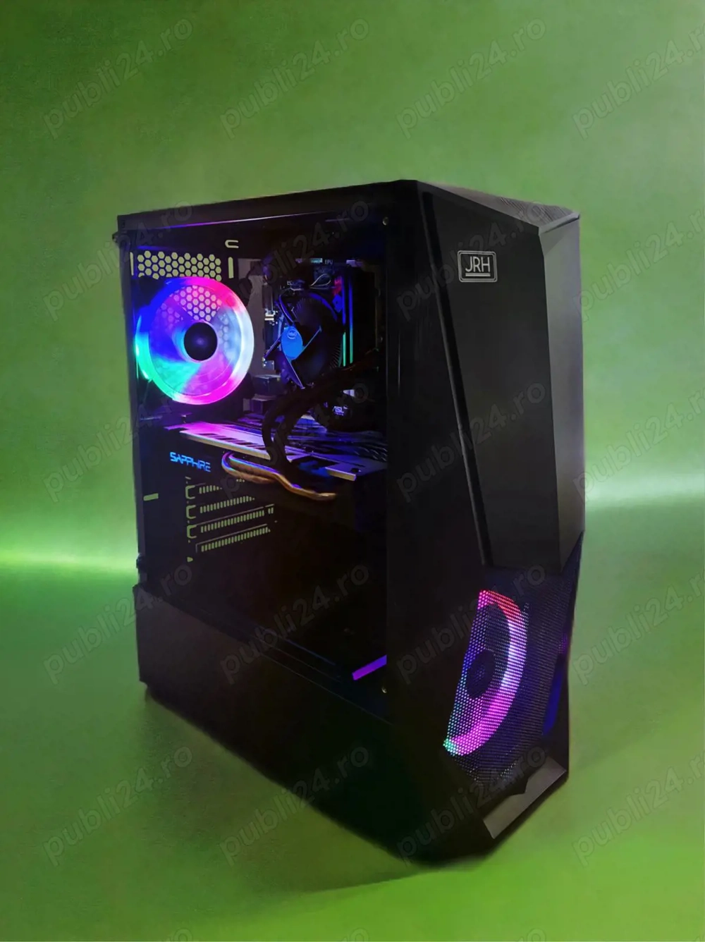 PC Gaming  Intel Xeon 1231 v3( I7 4770), 16 gb RAM, SSD+HDD 500, Windows 10 PRO, AMD 