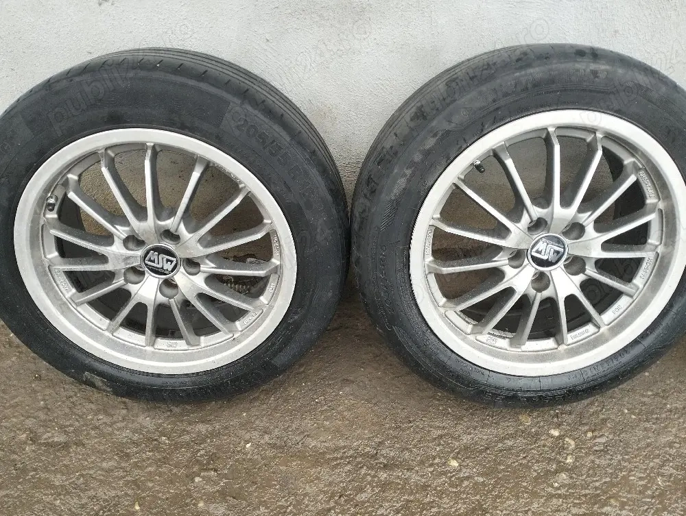 vând jante aluminiu pe 16 MSW 