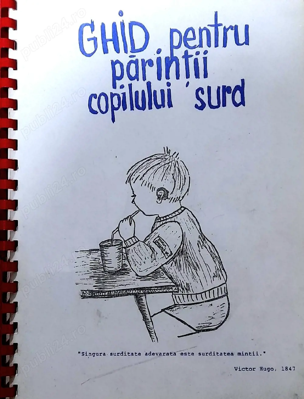 Ghid pentru părinții copilului surd