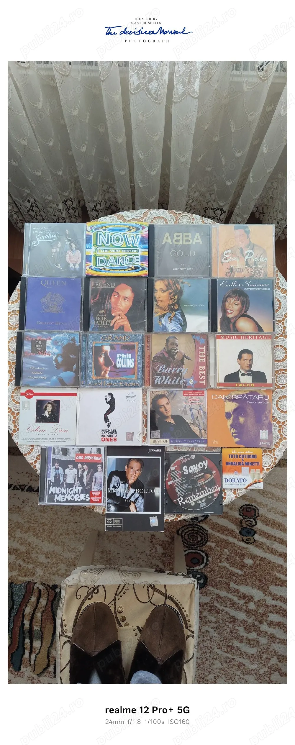 Cd-uri cu muzica de diferite genuri si cd-uri de colectie