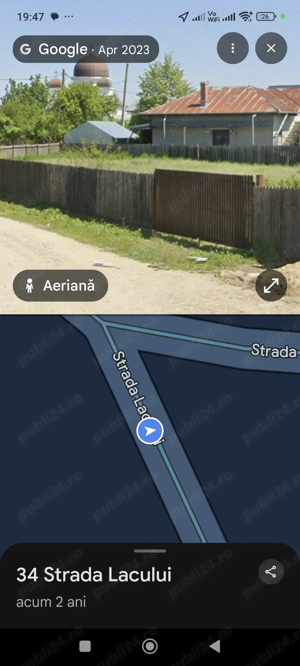 Teren intravilan de vânzare în Comuna Cosereni Jud Ialomița 