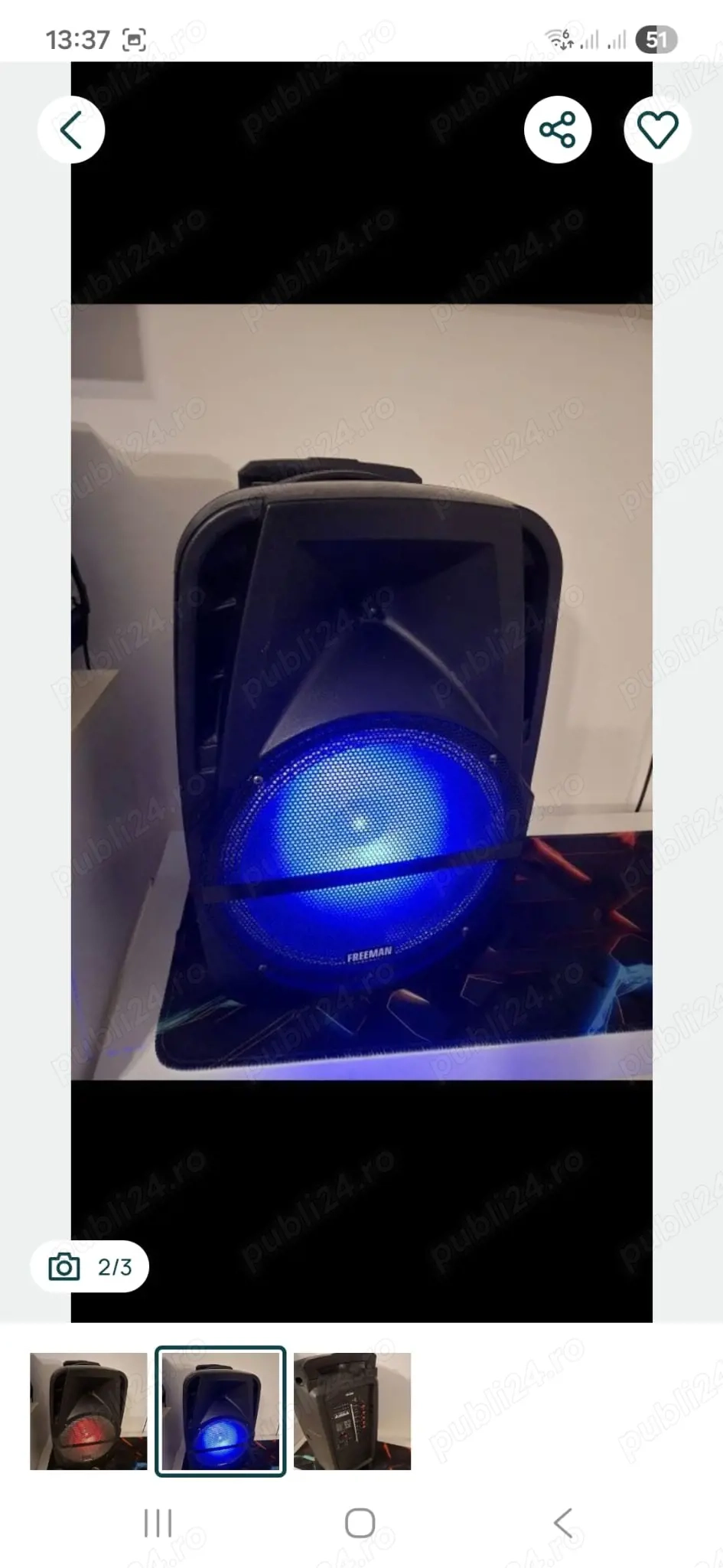 Boxa Portabila Freeman 