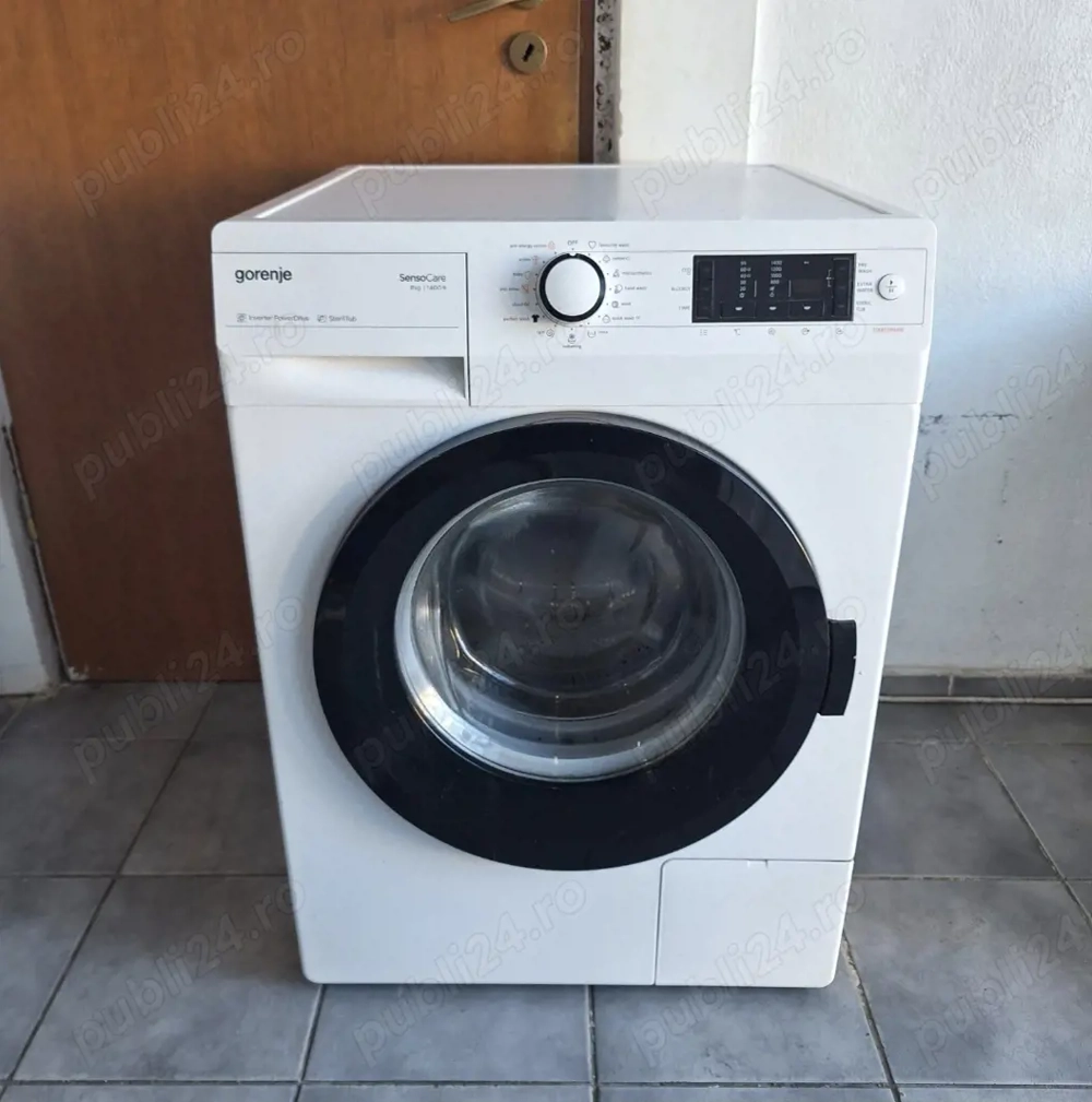 Gorenje   capacitate cuvă 8 kg. impecabilă. 