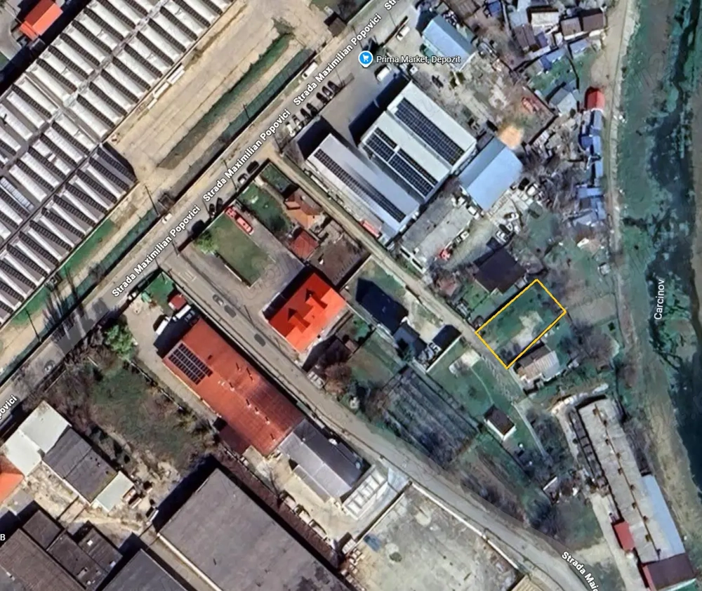 Vand Teren 500 mp Topoloveni, la 1 minut de zona centrala (Primarie)