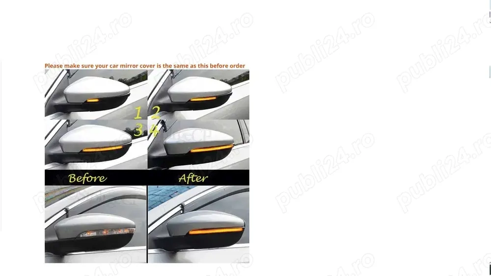 semnalizare dinamica vw passat,cc,jetta