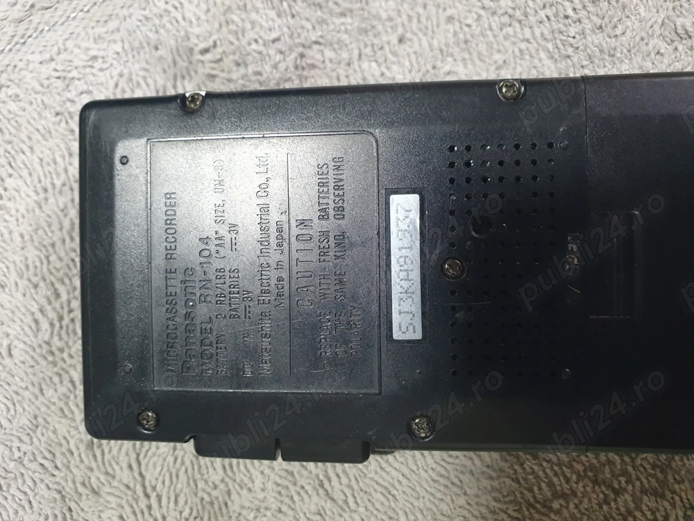 Vand reportofon Panasonic