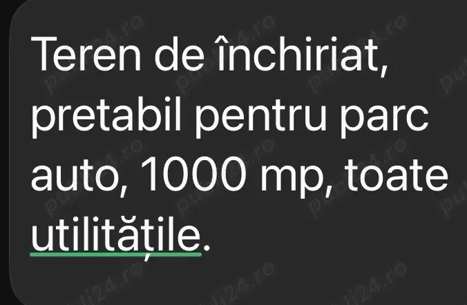 Ofer spre inchiriere teren, Soseaua Spatarului.
