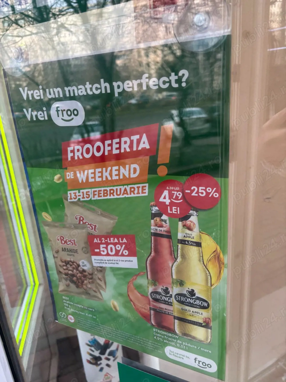 Magazin FROO din strada Gura Putnei nr. 118, sector 3, angajează lucrător comercial.