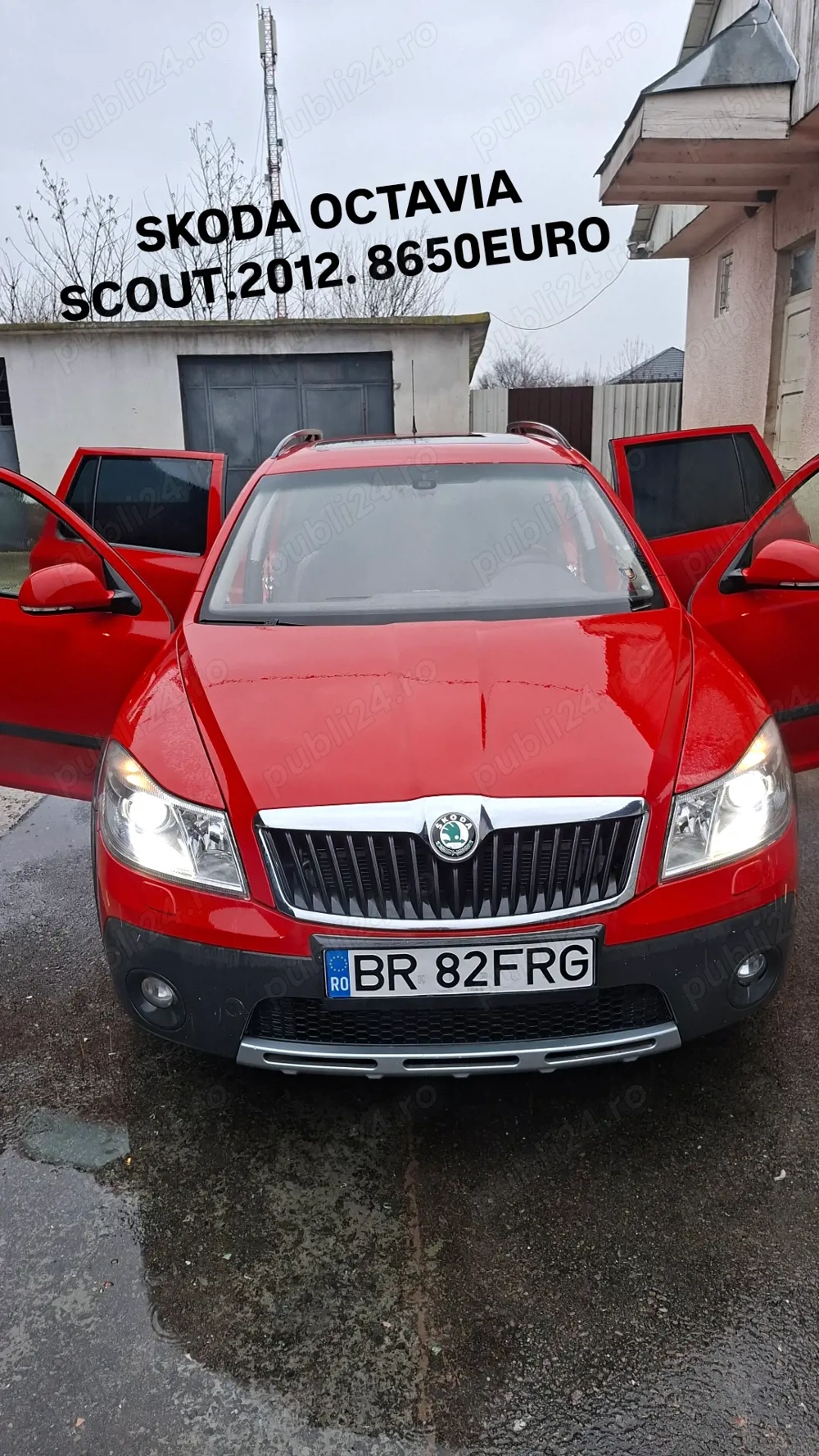 Skoda Octavia Scout 2012 4 4 automat 