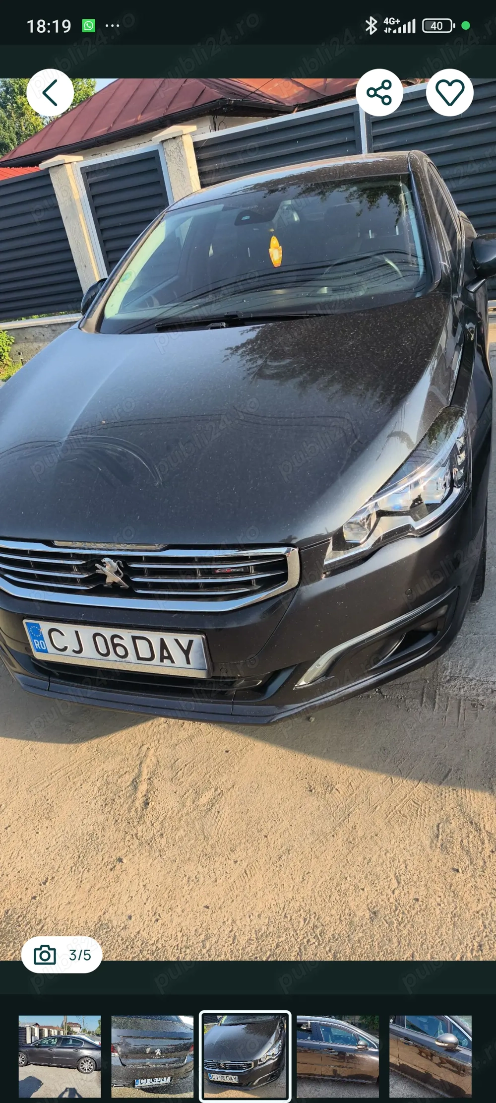 Peugeot 508 motor defect 