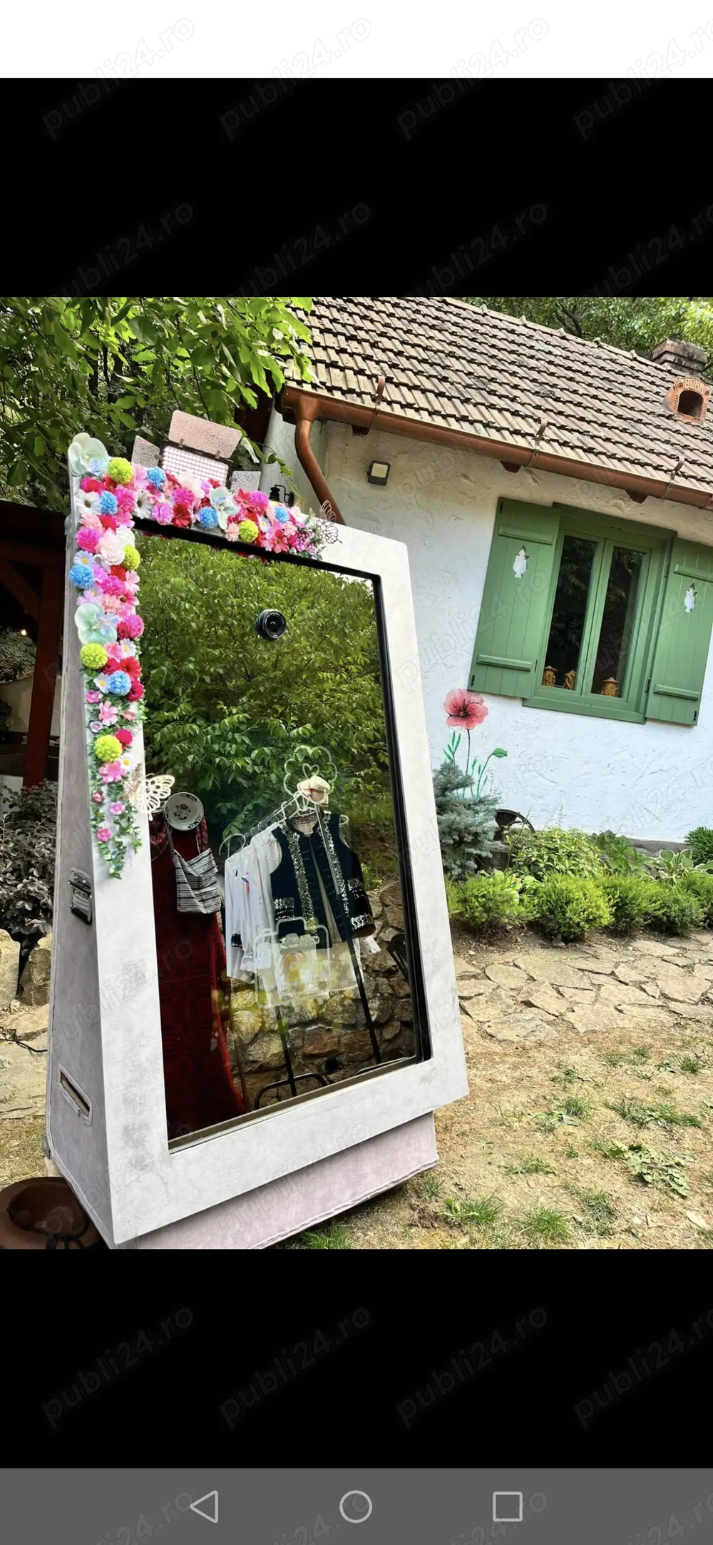 Oglinda magica, poze instant