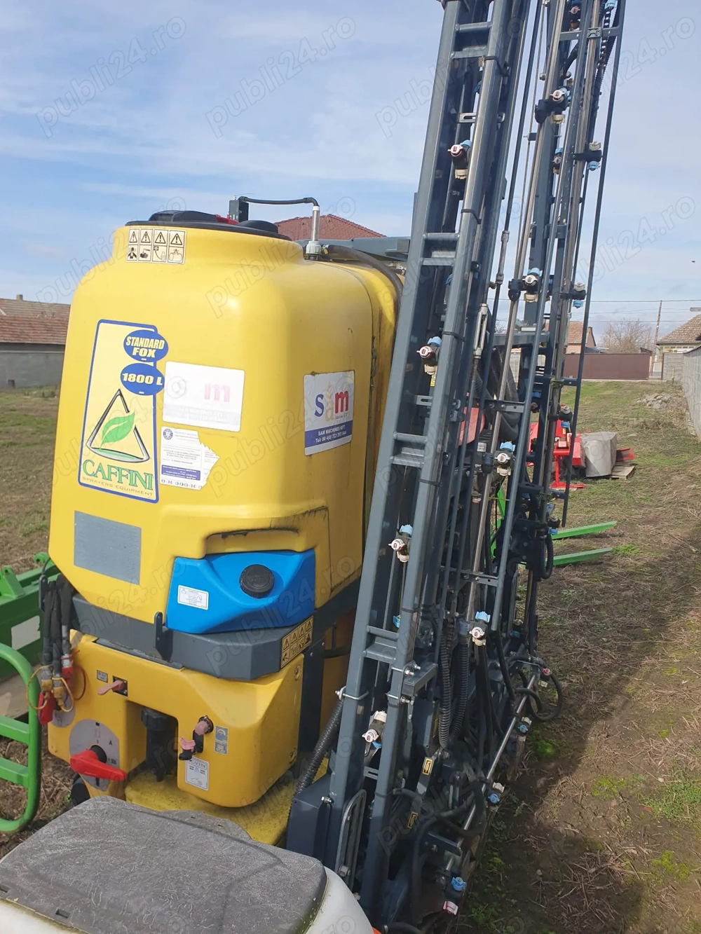 Masina de pulverizat pentru culturi mari CAFFINI Standard FOX 1800 2