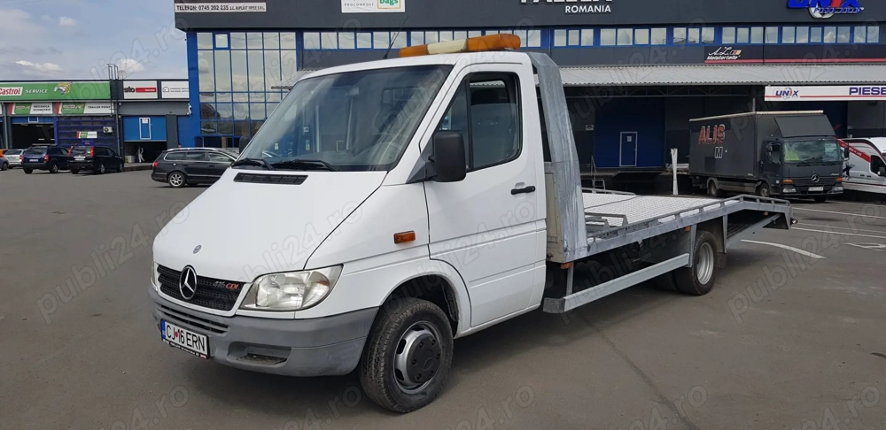 Mercedes-Benz Sprinter 416 CDI platforma de transport auto 