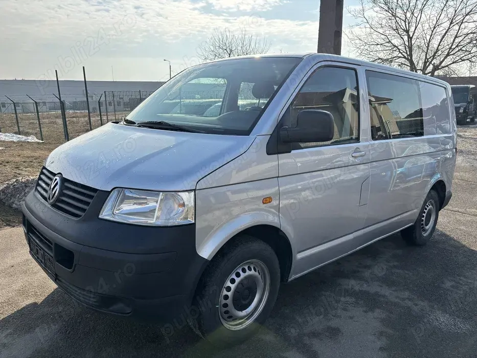 Vw t5 1.9 tdi cabina dubla posibilitate rate