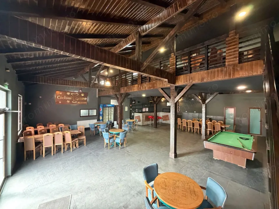 Casa 240 mp utili, 5000 mp teren + afacere la cheie, restaurant, zona Celaru