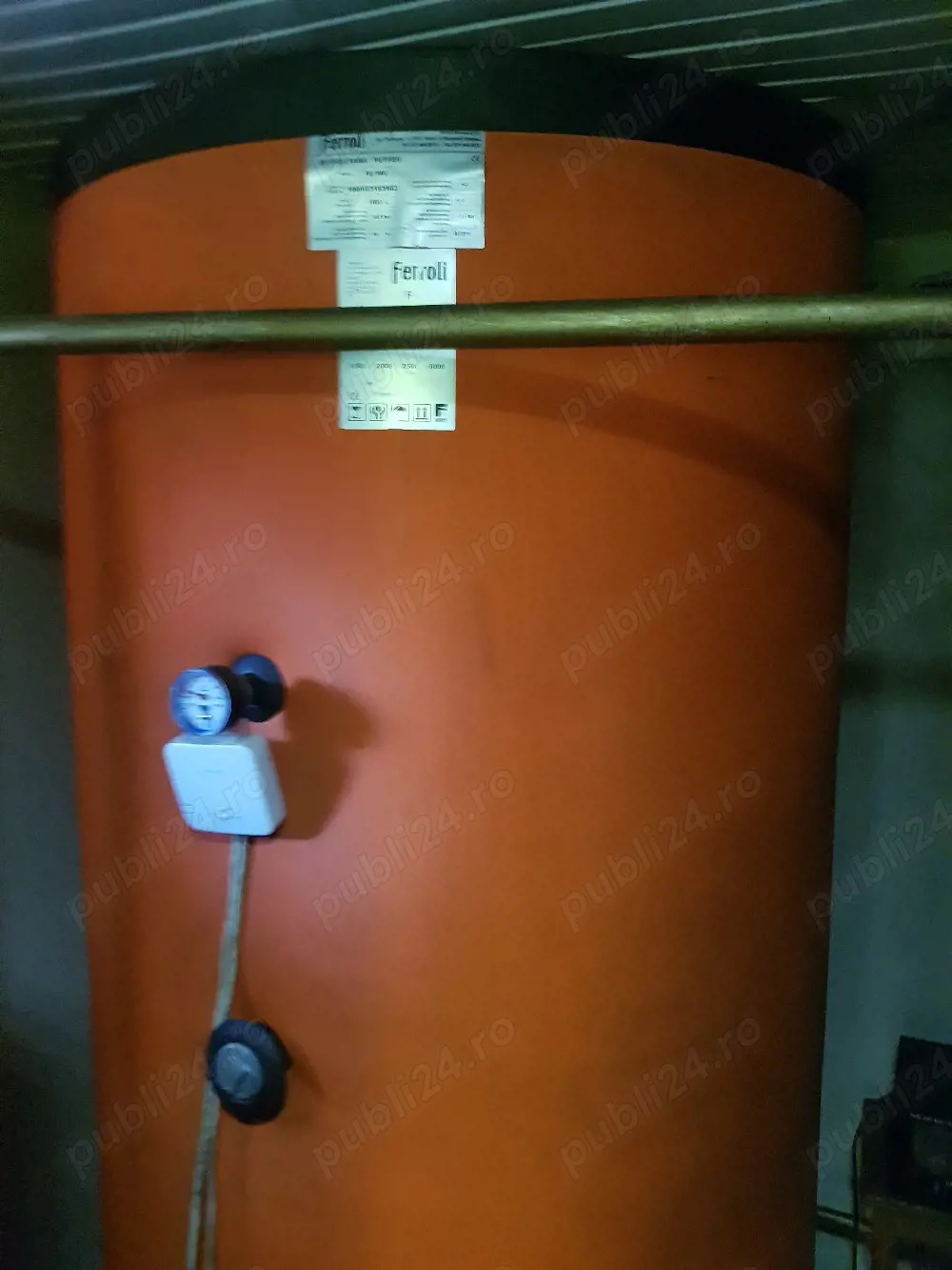 vinzare centrala termica vaisman ,puar 1000l feroli si spargator lemne