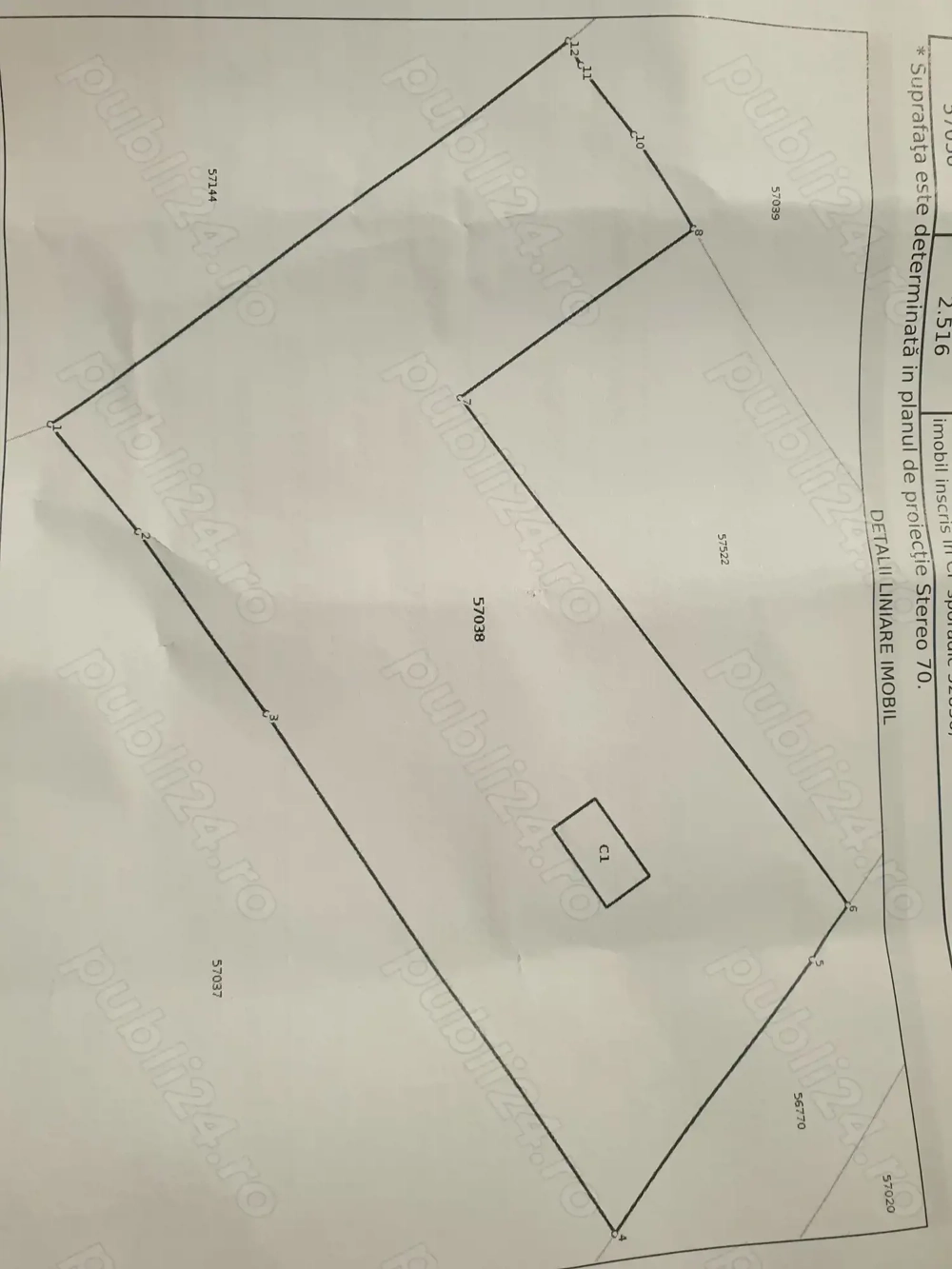 Vand teren intravilan 2500m 