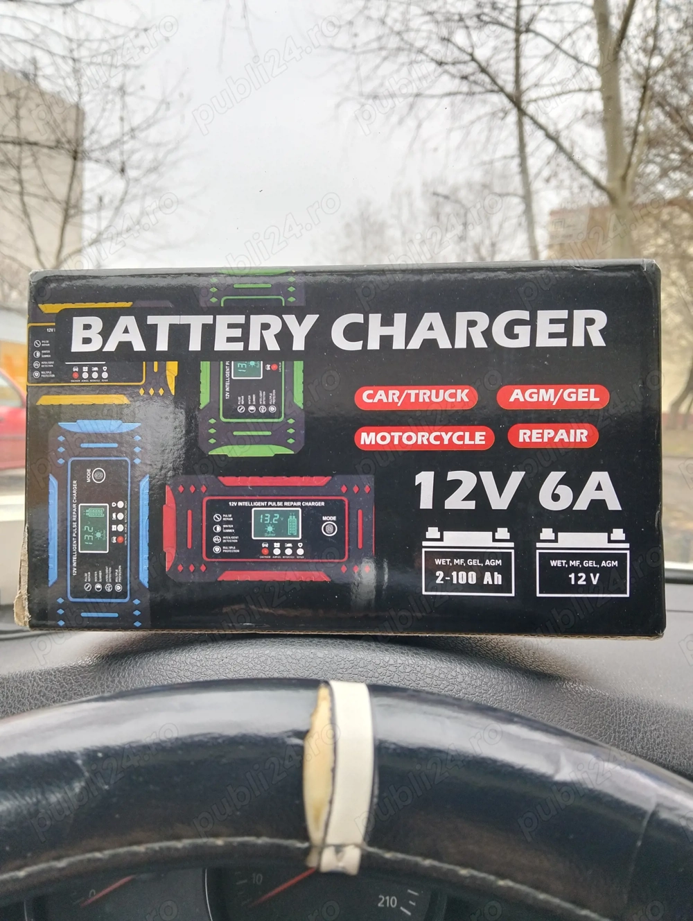 Battery Charger/ Incarcare + Întreținere baterii auto
