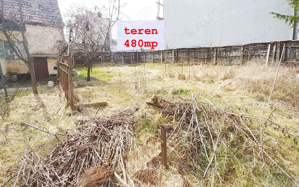 Teren de 480 mp, front stradal generos, Brașov - Astra.