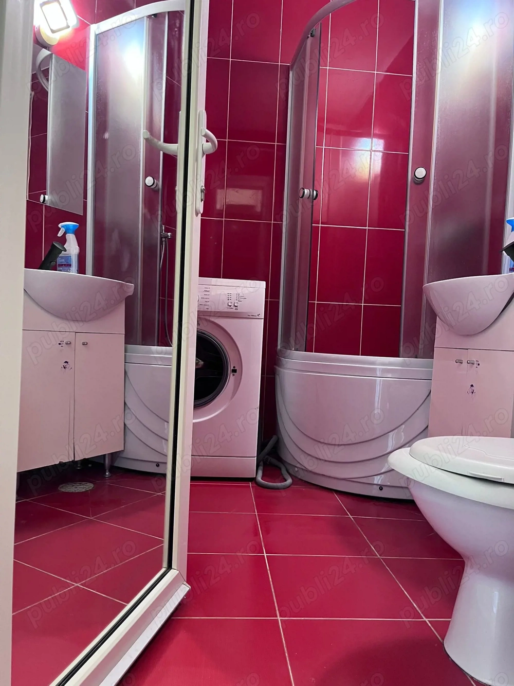 Garsonieră de închiriat   luminoasă, mobilată și utilată   250  negociabil