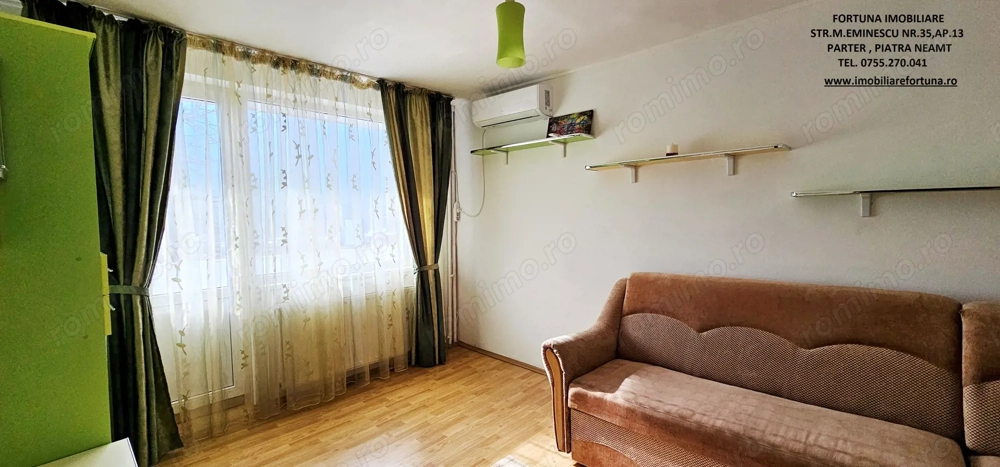 Apartament 2 camere,etaj 1, cu boxa, mobilat si utilat,Precista, zona Carrefour