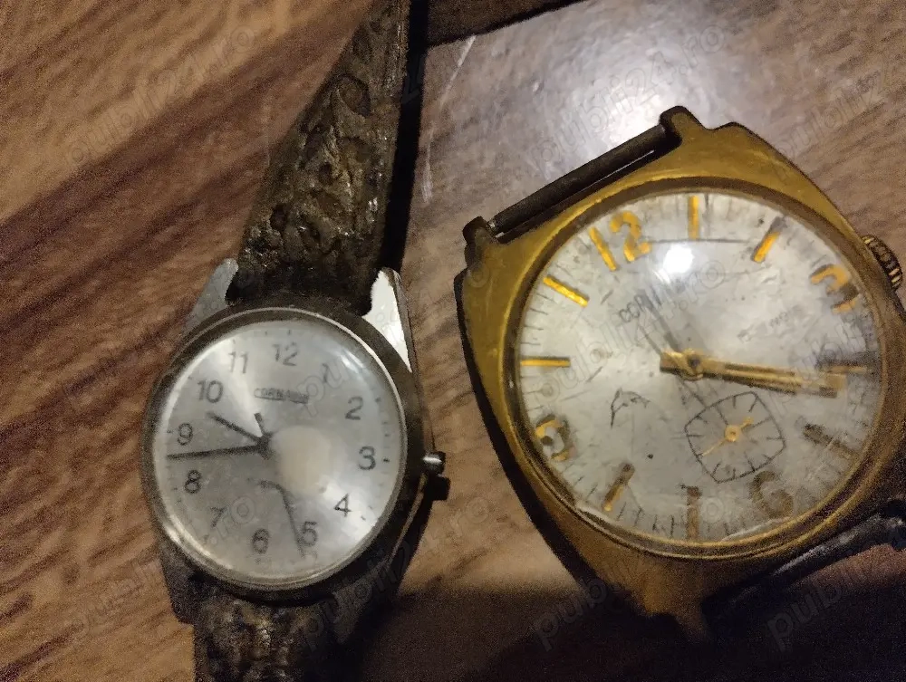 vind 2 ceasuri cornavin unul placat cu aur și bronz