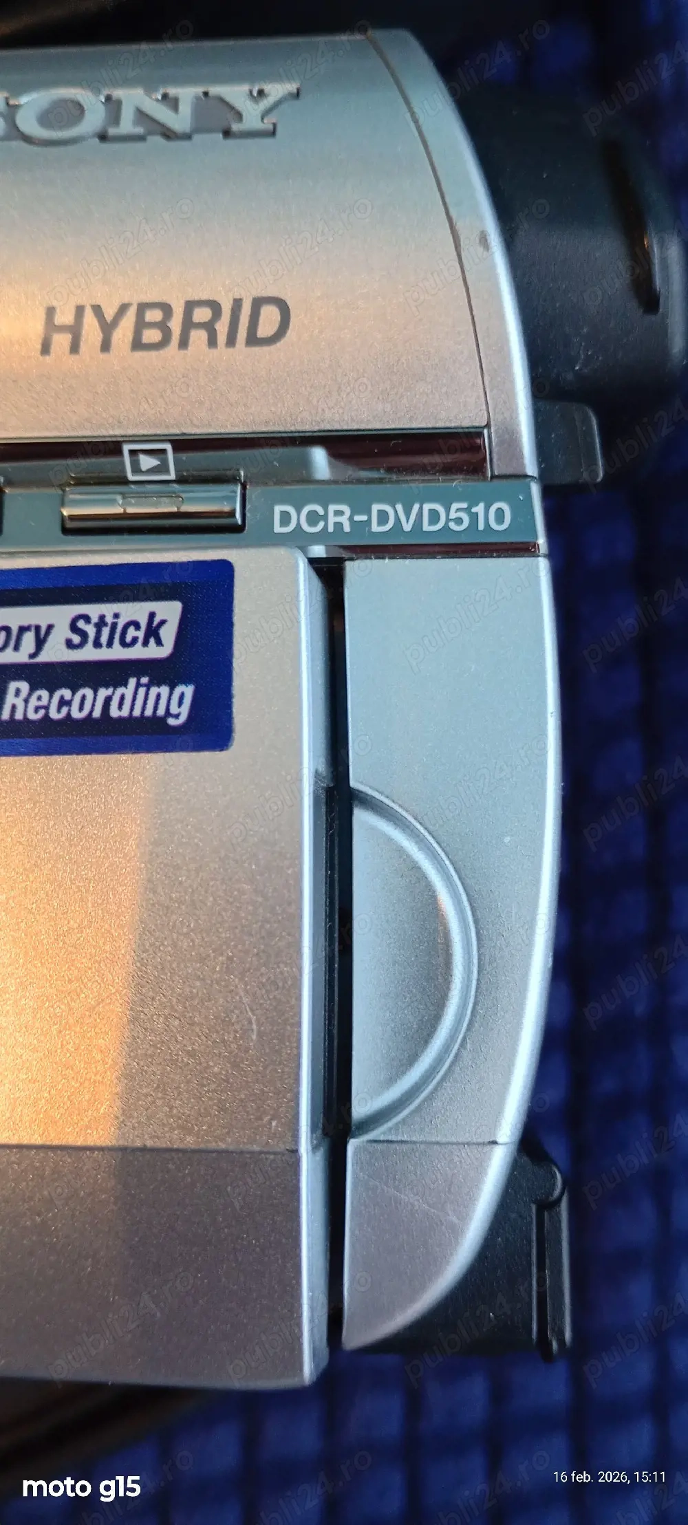 camera video Sony Dcd - Dvd