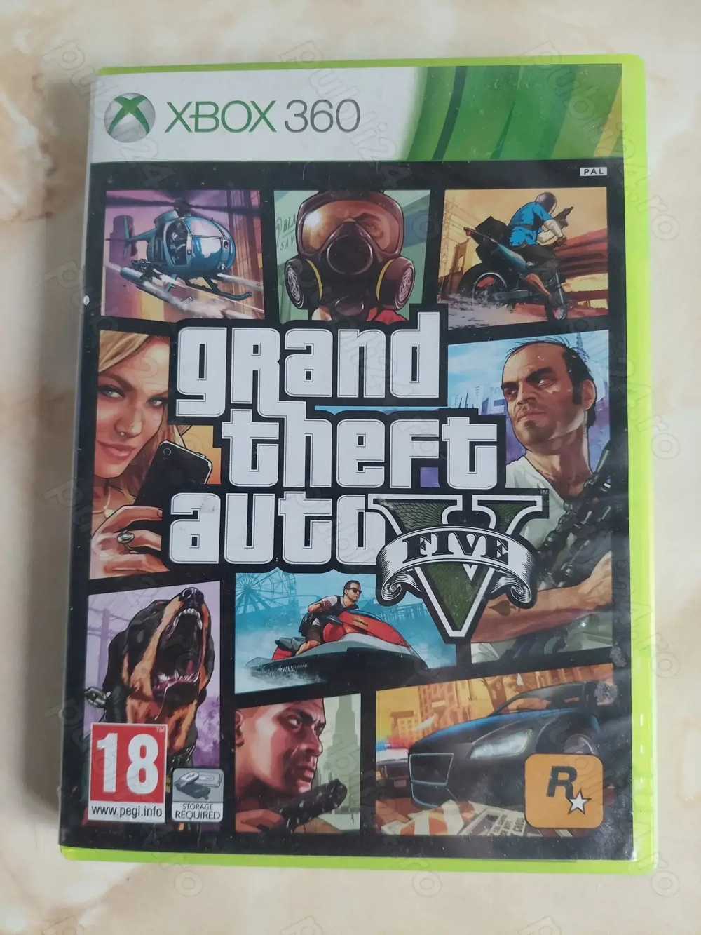 [Xbox360] Vând joc GTA 5 [original] și [complet] Xbox 360 [poze reale]