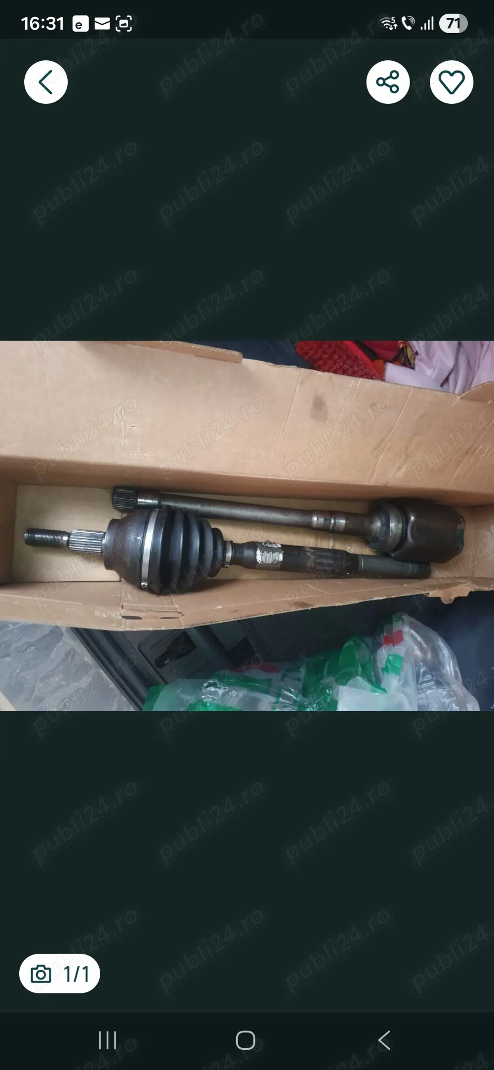 Planetara dreapta fata ford kuga 4+4 automata