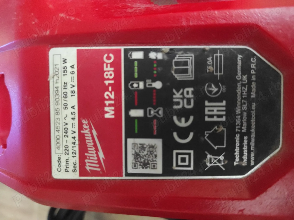 Incarcator rapid Milwaukee