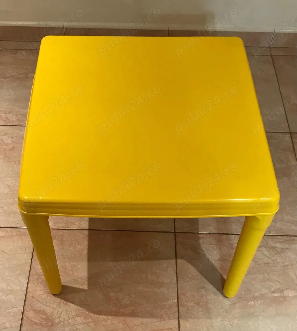 Masa copii galbena