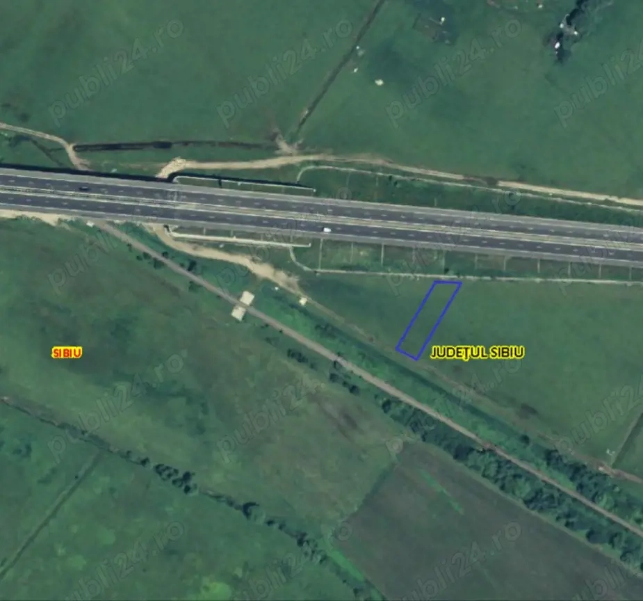 Teren extravilan 813 mp, Sibiu