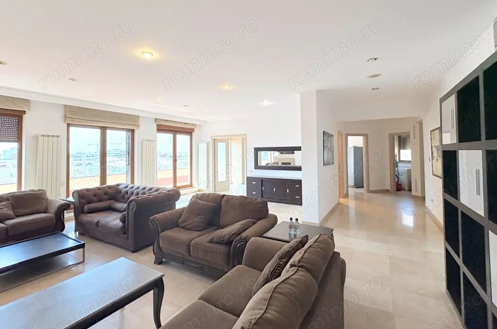 Penthouse spectaculos – Herastrau | Virgil Madgearu – 5 camere, terasa panoramica