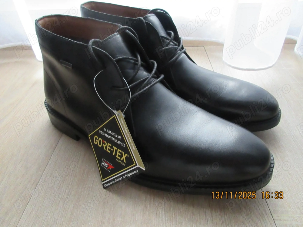 Ghete Piele Clarks Chilver Hi GTX GORE-TEX 