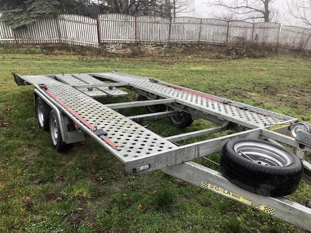 Inchiriere trailer o axa categ B și cu 2 axe 5 m 