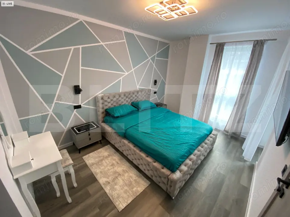 Apartament 2 camere, ultrafinisat, la cheie, etaj intermediar, zona Vivo