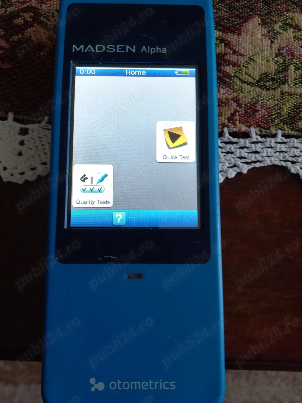 Tester auz...aparat medical,computer test