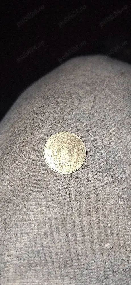 moneda de vanzare 50 ban din 1989