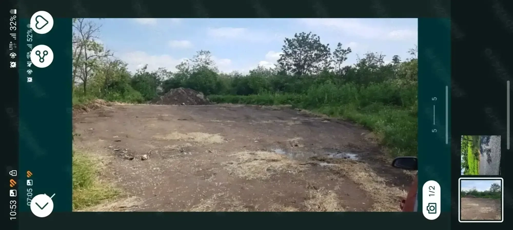 Teren intravilan localitatea Lanurile, Comuna Baraganu, judetul Constanta - 2000 mp, 8 euro  mp