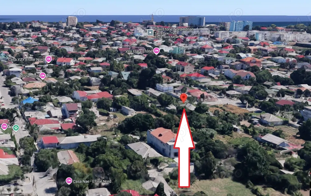 Teren Intravilan cu Toate Utilitatile pentru Vilă   Pensiune   Eforie Nord