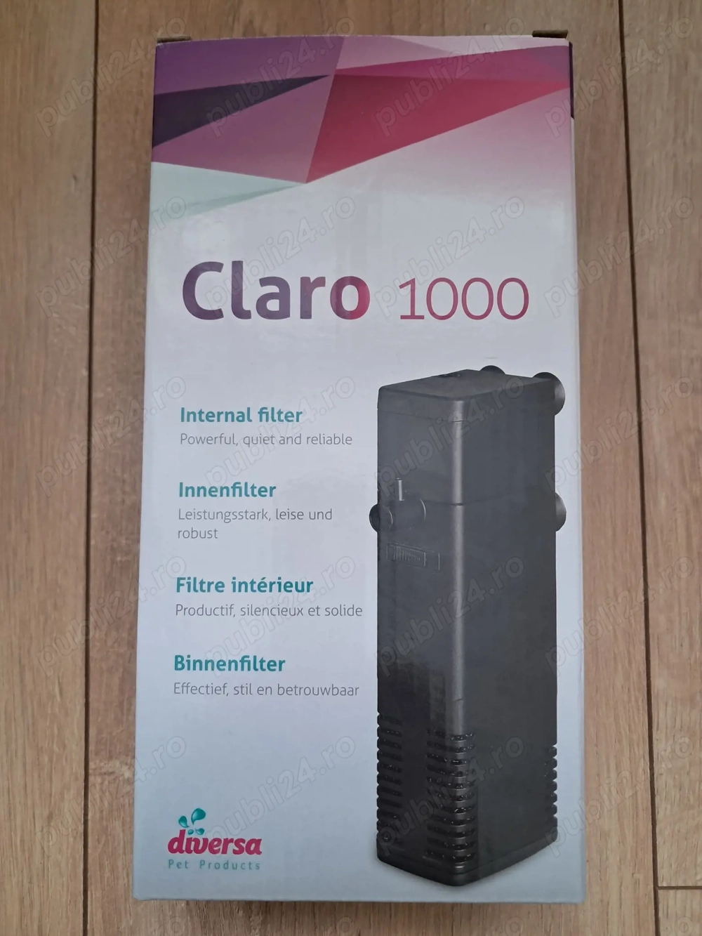 Filtru acvariu NOU, model Claro 1000