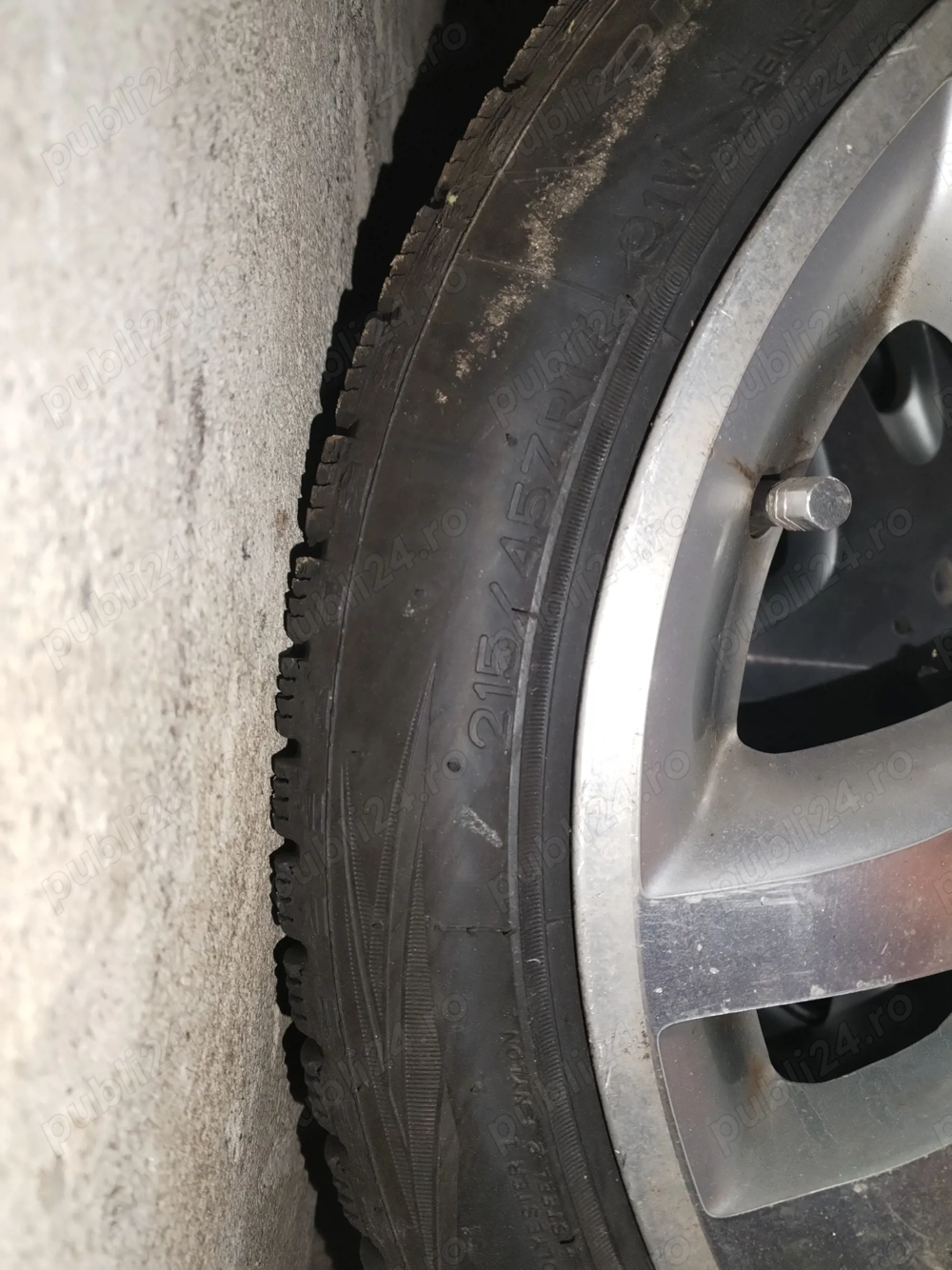 Roți Mercedes 215/45/17 M+S