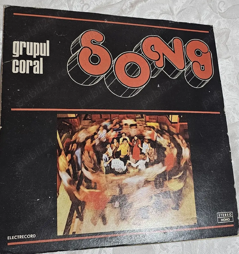 Disc vinil Grupul Coral SONG   Electrecord STM-EXE 01559