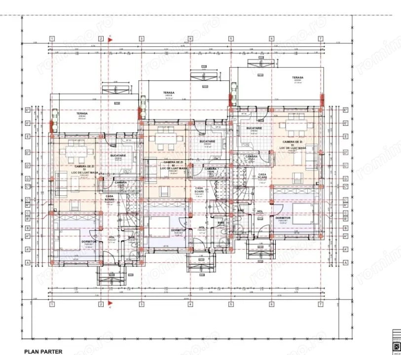 Casa tip triplex, 5 camere, 114 mp utili, Zona Plopi