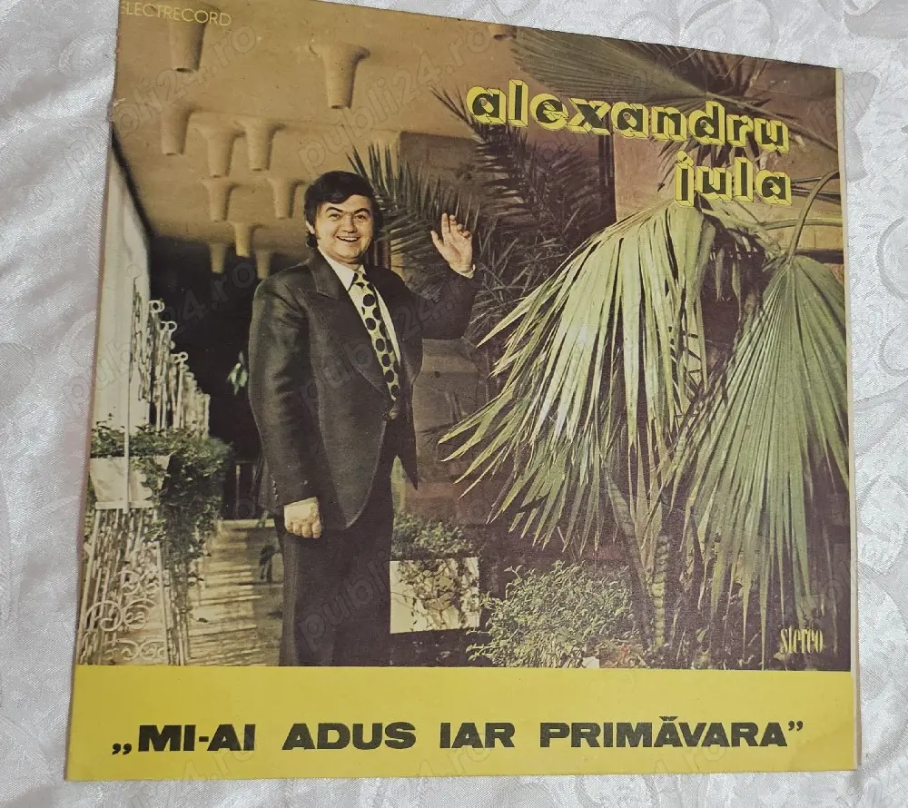 Disc vinil Alexandru Jula   Mi-ai adus iar primăvara